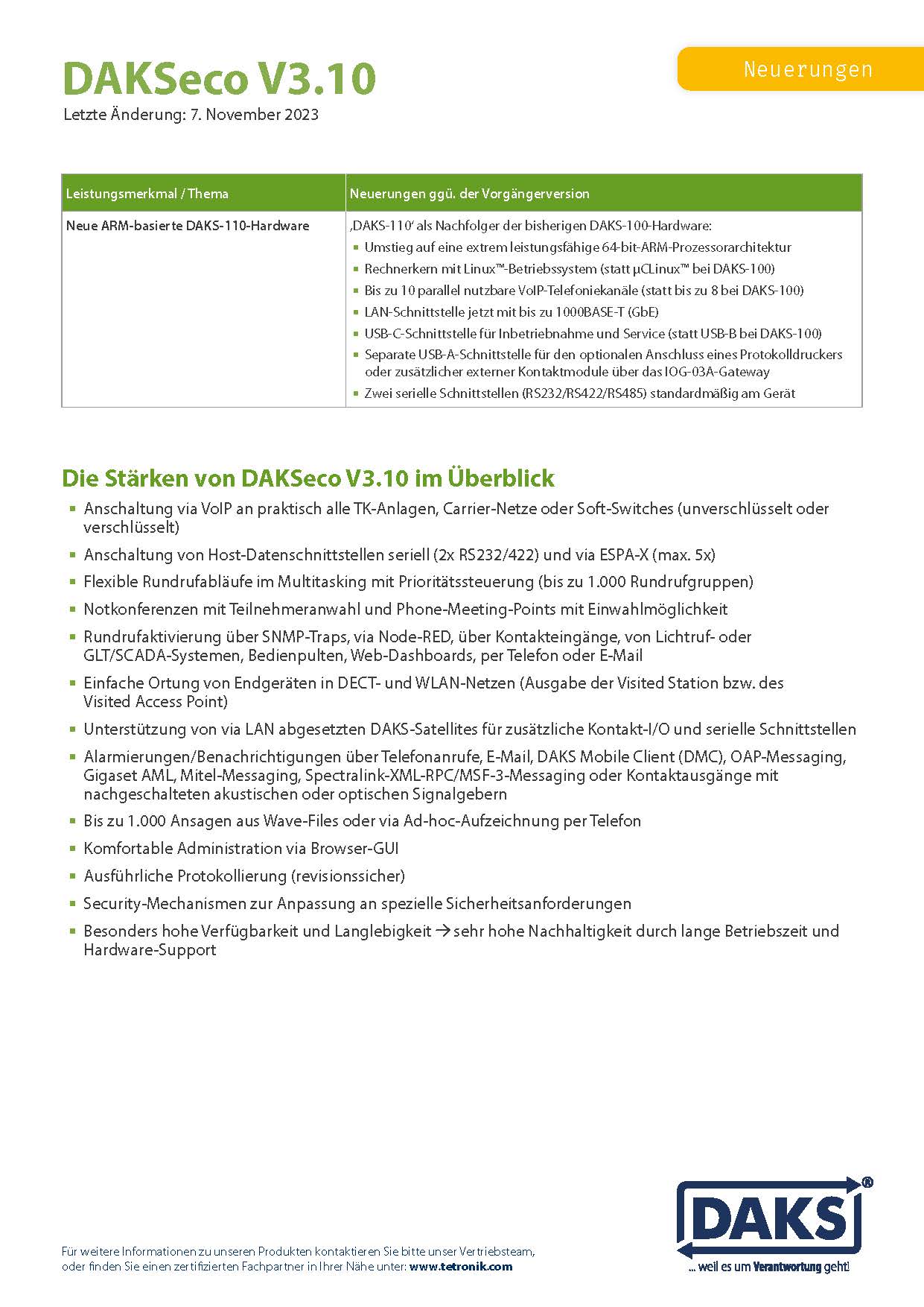 Vorschaubild Neuerungen DAKSeco V3.10