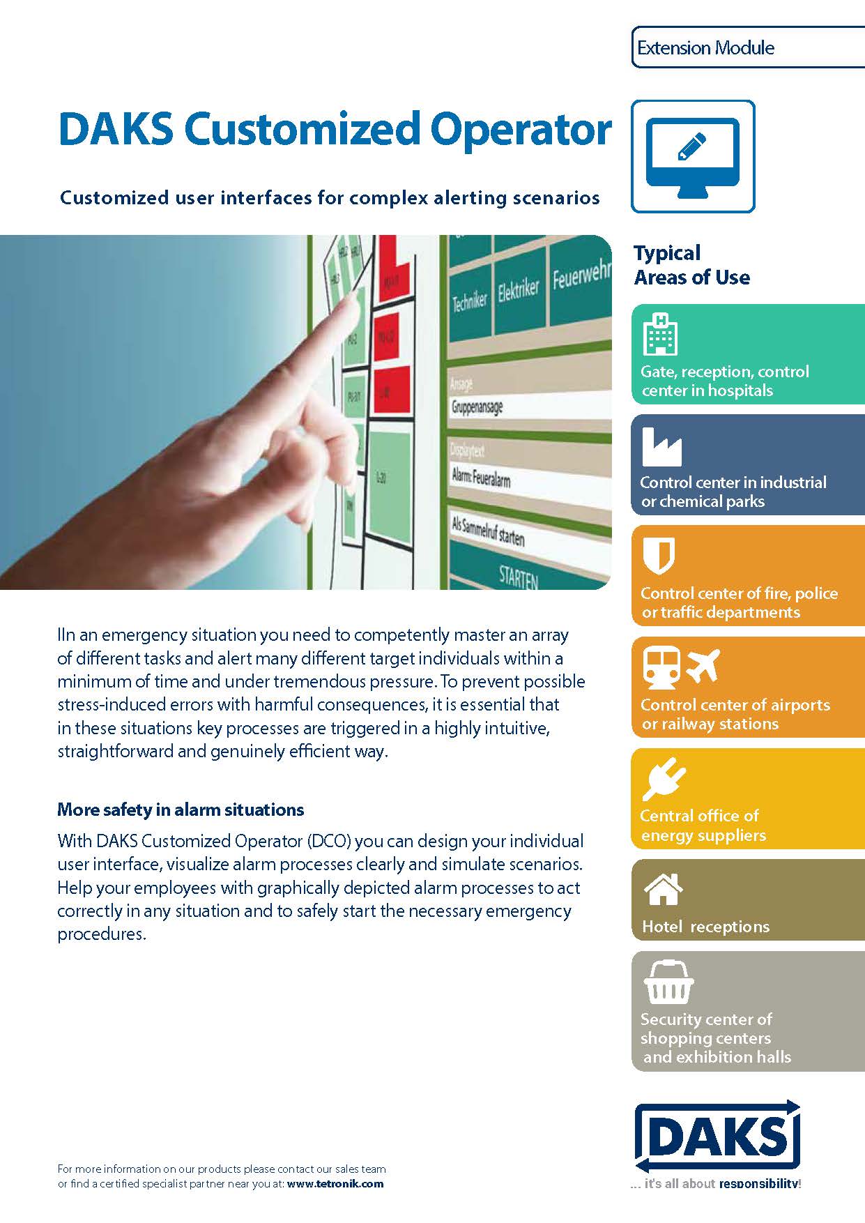 Preview image product info DAKS Customized Operator