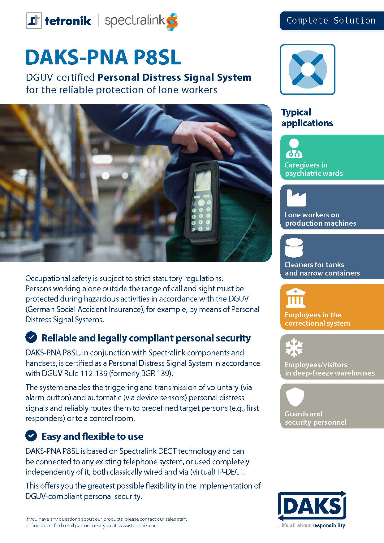 Preview image product info DAKS-PNA P8SL