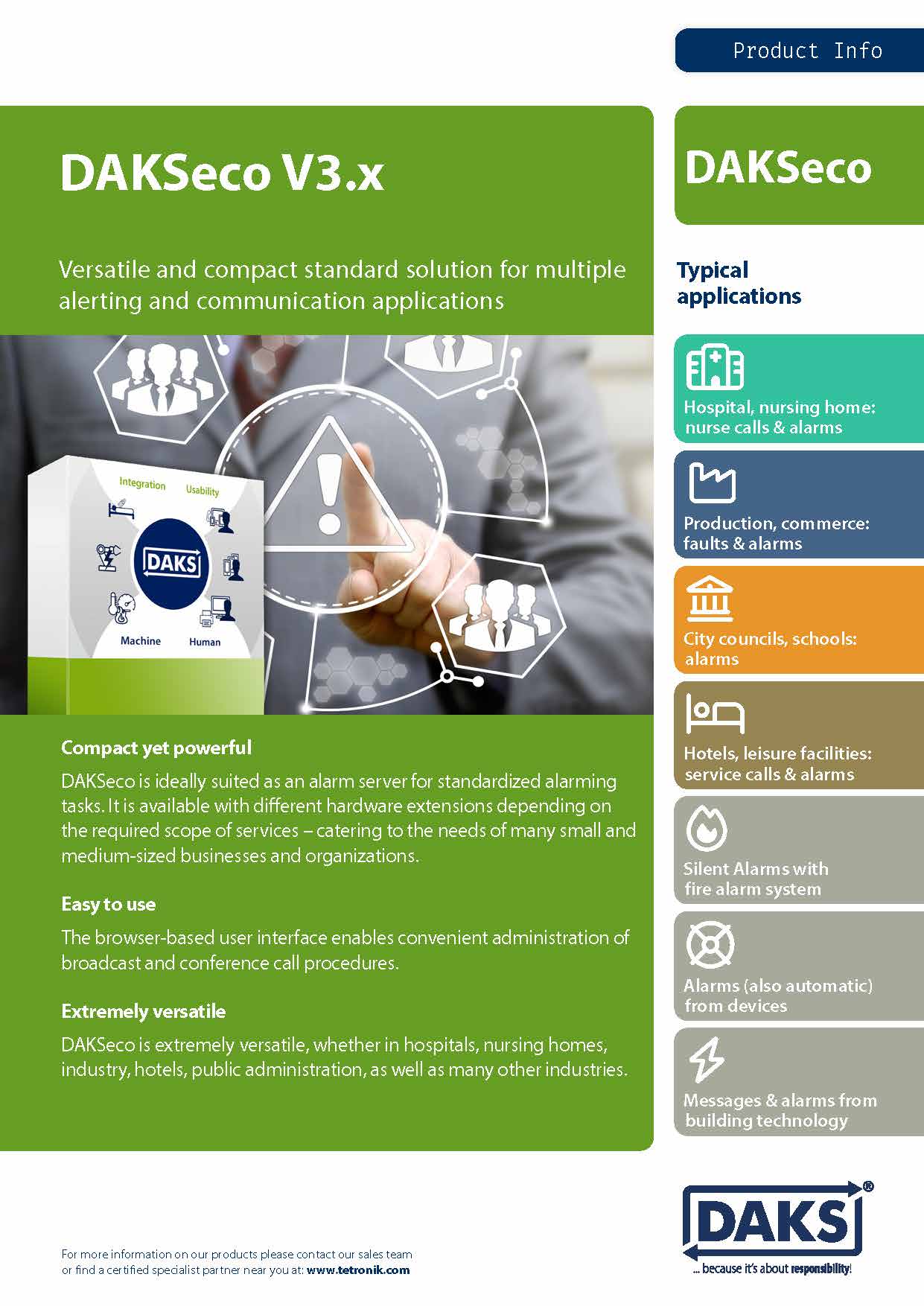Preview image product info DAKSeco V3.x
