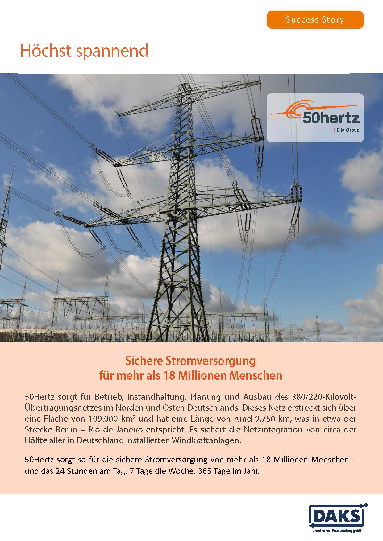 Vorschaubild Success-Story 50Hertz